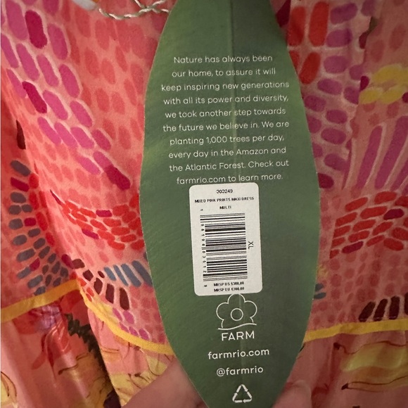 FARM Rio Multicolor Tropical Maxi Dress - Picture 5 of 6